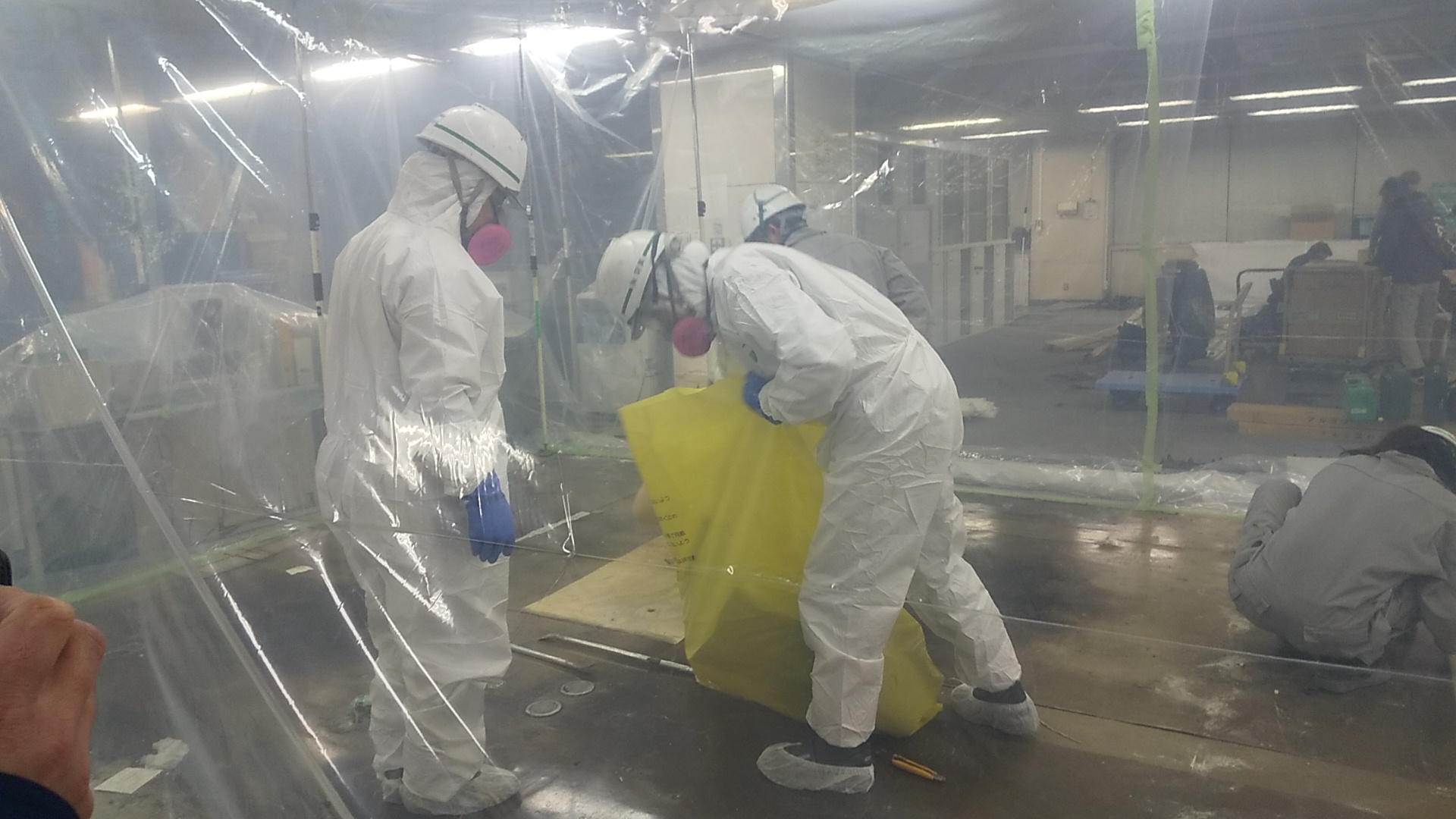 【内装工事】塩ビ床シート張替工事